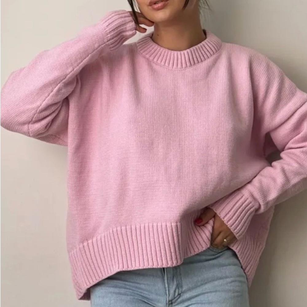 Cozy Pink Women's Sweater